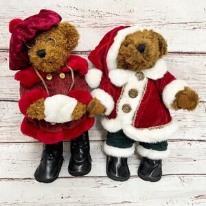 DAN DEE Vintage Christmas Holiday Winter Bears 15"